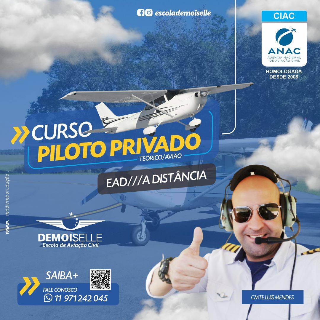 PILOTO PRIVADO AVIÃO EAD02