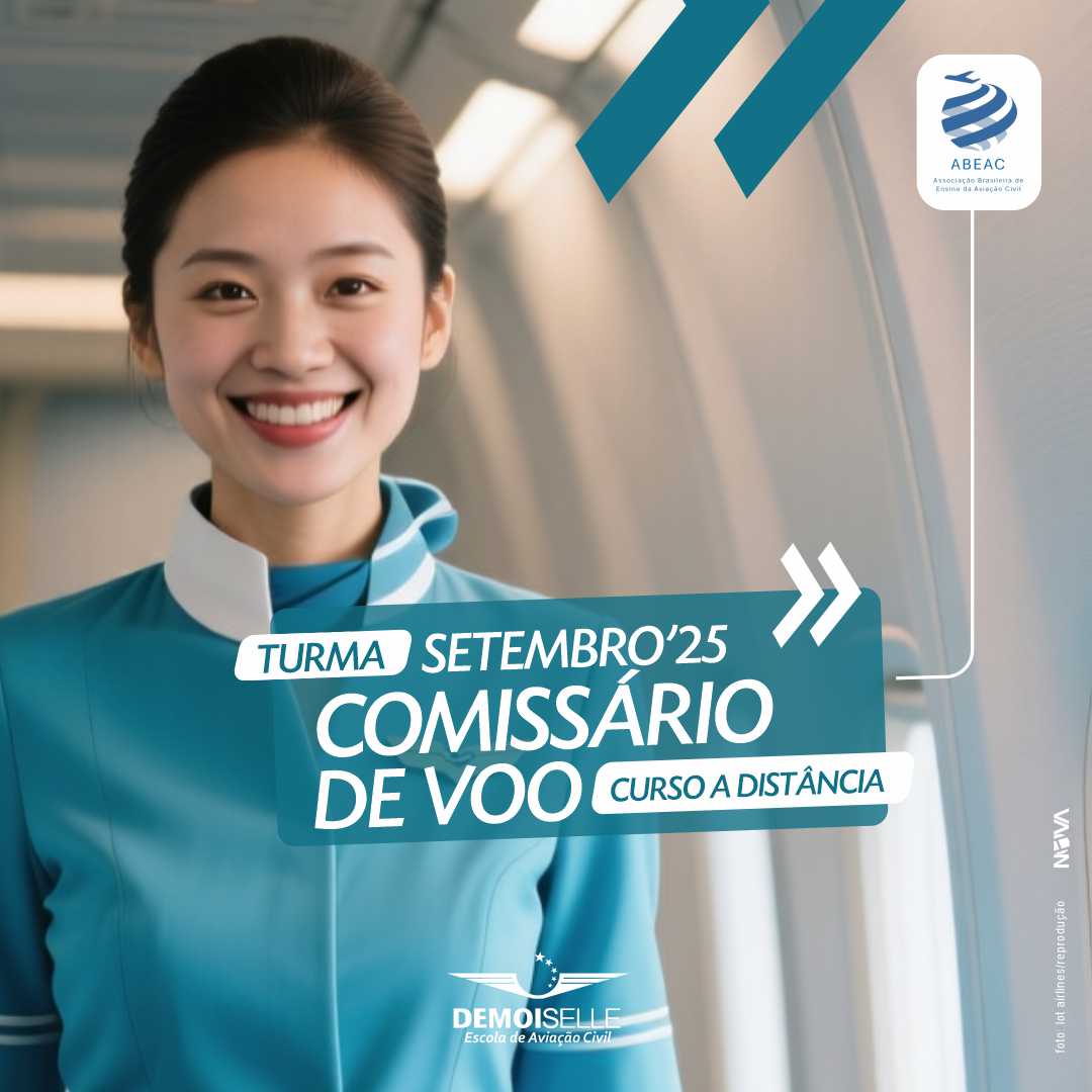 EADCMV67 SETEMBRO CURSO DE CAPACITAÇÃO PROFISSIONAL DE COMISSÁRIO DE VOO