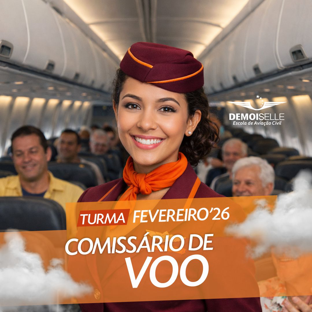 EADCMV71 Curso de Formação Profissional de Comissário de Voo - Turma Fevereiro 2026