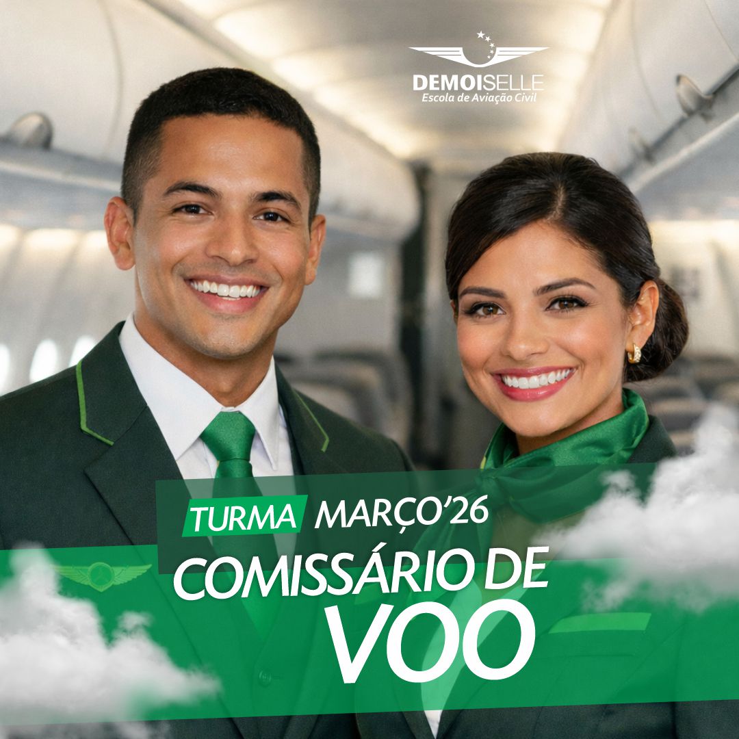 EADCMV72 Curso de Formação Profissional de Comissário de Voo - Turma Março 2026